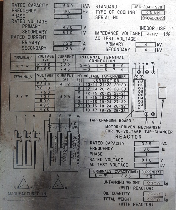 LOTE - Capacitor para Forno  de Indução - USADO